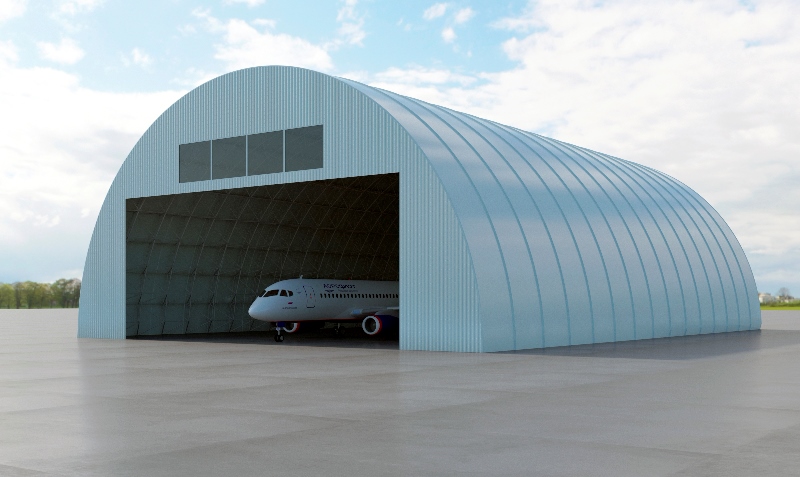 Современный ангар